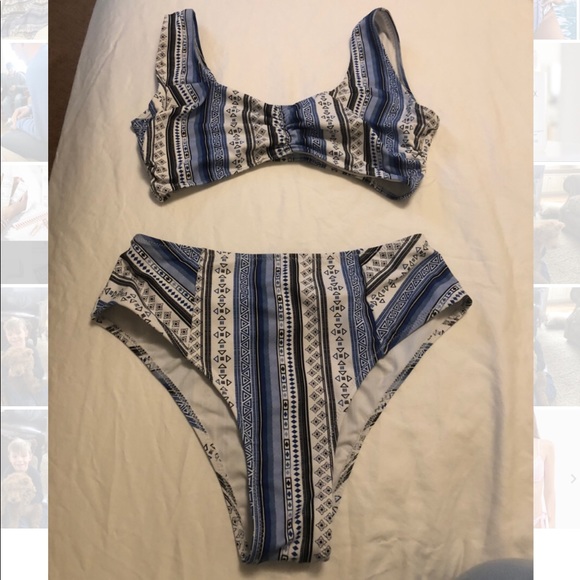 CUPSHE Blue swimsuit - Picture 7 of 7